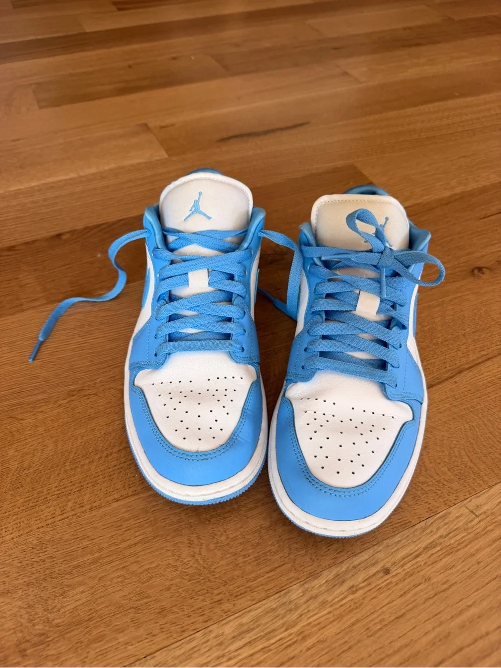 Air Jordan 1 Low University Blue White Sneakers | Size 10.5 | AQ9944-441